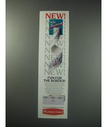 1991 Rubbermaid Con-Tact Brand Trims Ad - Fun for the Border - £14.78 GBP
