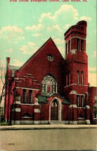 Vtg Postcard Tremont Lock Haven PA - First United Evangelical Church - UNP - £8.99 GBP