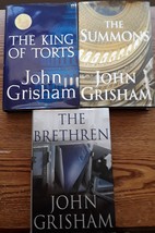 Lot of 3 John Grisham Hardcover Books Like New - £14.23 GBP