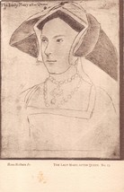 Hans Holbein ~Artista~ Printmaker ~ Kfas Arte Cartolina Il Lady Mary ,Dopo - £5.42 GBP