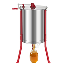 VEVOR Honey Extractor, 6-Frame Manual, Stainless Steel with Adjustable S... - $211.99