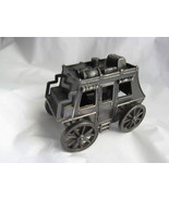 Western Stagecoach  diecast metal 2.5&quot; long pencil sharpener - Hong Kong - £6.75 GBP