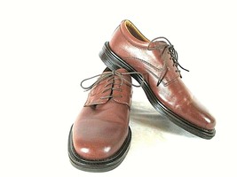 Stafford Comfort Brown Leather Lace Up Oxford Dress Shoes Men&#39;s 9 (SM4)pmg1 - £18.95 GBP