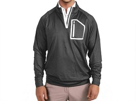 2Putt Men&#39;s Q-Zip Pullover Dark Gray - $42.00