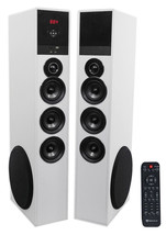 Tower Speaker Home Theater System w/Sub For Sony X900F Television TV-White - £429.47 GBP