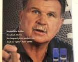 200 Consort Hair Spray Vintage Print Ad Advertisement Mike Ditka pa11 - $8.90