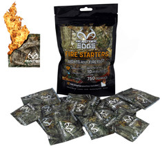 RealTree Edge Fire Starters Lights any Fire Fast - 12 Pack - £6.17 GBP