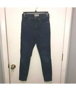 Everlane High Rise Skinny Ankle Jeans Women&#39;s Size 26 X 27 Rise 10.5&quot; - $33.69 CAD