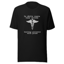 Healing Patients With Pride Unisex Doctor t-shirt I Gift For Doctors |HP67 - £16.61 GBP+