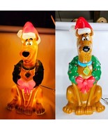 New! 24&quot; Scooby Doo Lighted Christmas Blow Mold Decoration Cracker Barre... - £71.72 GBP