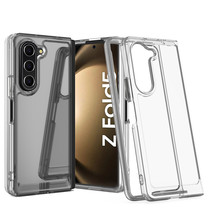 For Samsung Galaxy Z Fold 5/ Fold5 Phone Case Clear Hybrid Hard Back Tpu Rim - $31.99