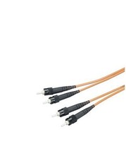 Ceramic Terminated 62.5-Micron Multimode GSA Fiber Optic Cable, ST-ST, D... - $20.99