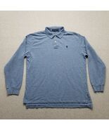 Polo Ralph Lauren Shirt Mens XL Blue Long Sleeve Cotton - $48.51 CAD