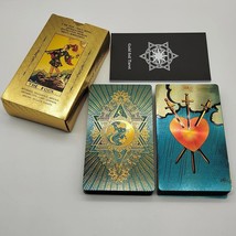 New Version Economic And Real Waterproof  Foil Tarot Deck With Nice PVC Package  - £93.22 GBP