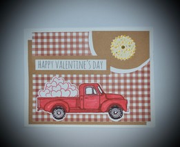 Truck Full of Love Card, Valentine&#39;s Love Note, Truck of Hearts Greeting, Handcr - $4.25