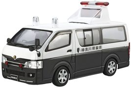 Aoshima Bunka Kyozai 1/24 The Patrol Car Series No.5 Toyota TRH200V Hiace Traffi - £32.76 GBP