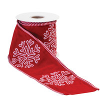Wired Cotton Ribbon 4&quot; x 5 yds. - $55.74