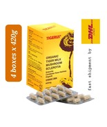 ORGANIC TIGERUS Tiger Milk Mushroom Sclerotia 4 boxes x420g- shipment by... - £250.95 GBP