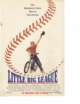 1994 Little Big League Movie Print Ad Columbia Pictures 6.5&quot; x 10&quot; - $19.31