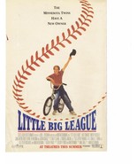 1994 Little Big League Movie Print Ad Columbia Pictures 6.5&quot; x 10&quot; - £15.25 GBP