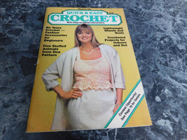 Quick &amp; Easy Crochet Magazine May June 1988 - $2.99