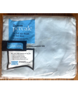 New Vintage Style House Brand Wards Percale Blue 1 Full Size Flat Sheet ... - $372.63 MXN