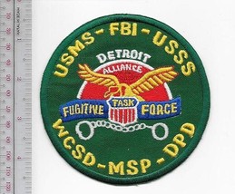US Secret Service USSS Michigan Detroit Fugitive Task Force UsMS FBI WcS... - £8.77 GBP