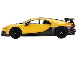 Bugatti Chiron Pur Sport Yellow and Carbon Limited Edition to 4200 piece... - $25.68
