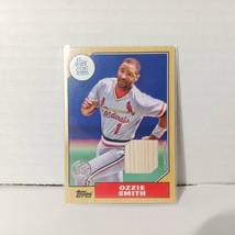 2022 Topps 1987 OZZIE SMITH 35th Anniversary Game Bat - ST. LOUIS CARDINALS - £8.88 GBP