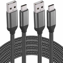 Usb C Cable 15Ft 2Pack, Extra Long Usb-A To Usb-C Cable Braided Fast Charger Cor - £20.59 GBP
