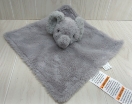 parent's Choice elephant plush baby security blanket lovey satin dots Walmart - £16.34 GBP