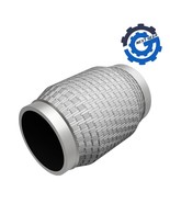 2 New OEM BRExhaust Universal Fit Exhaust 3&quot; x 6&quot; Stainless Flex Pipe 26... - €51,58 EUR
