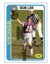 1978 STCC #532 Bob Lee Topps Minnesota Vikings Custom - £2.95 GBP