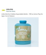 Little Kids Eco Fubbles Expandable Bottle Bubble Solution - $336.43 MXN
