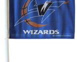 Washington Wizards (Wizard Logo) NBA Car Flag - 11.5" x 14.5", Without F... - $17.40