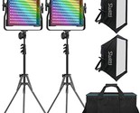 Rgb Video Light, Full Color Studio Photography Lighting Kit, 50W Led Pan... - $529.99