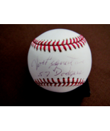 JOE PIGNATANO 1967 LA DODGERS 1962 NEW YORK METS SIGNED AUTO OML BASEBAL... - €51,58 EUR