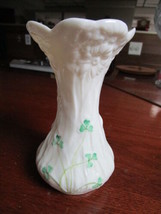 Belleek Ireland Daisy 6&quot;  petite vase featuring Belleek&#39;s embossed daisy... - $38.60