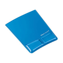 Fellowes Mouse Pad with Gel Wrist Rest - Clear Blue - £42.83 GBP