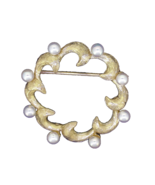 Authenticity Guarantee

PEARL CIRCLE PIN  BROOCH REAL SOLID 14 K GOLD 3.8g - $612.50