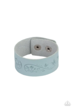 Paparazzi Butterfly Canopy Blue Urban Bracelet - New - $4.50