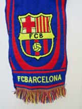 FC Barcelona Scarf Spain Football Soccer Club FCB Official Product Red Blue 60&quot; - £7.98 GBP