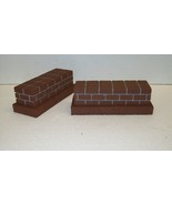 SHORT Piers | Bridge Supports | O Scale |  Set of 2 | Railroad &amp; Train |... - £15.44 GBP