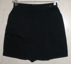 EXCELLENT WOMENS Ki-ko-mo BRAND BLACK SKORT  SIZE 6 - $18.65