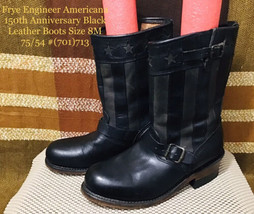 Frye Shoes Engineer Americana  Boots #75154 US 8M 150TH USA - $227.70