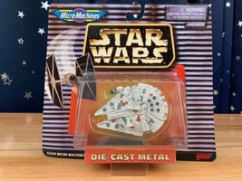 1996 Galoob Micro Machines STAR WARS Millennium Falcon Die Cast Metal NOS Mint - £11.91 GBP