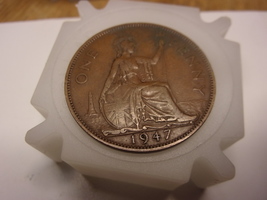 1947 English One Penny UK Large Cent 1c Great Britain! - £13.34 GBP