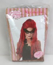 New California Costumes Eye Candy Halloween Costume Lethal Beauty Red Wig #70746 - $14.54