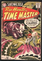 Showcase #25 1959-Rip Hunter Time Master-2nd appearance-Greytone dinosaurs st... - £112.35 GBP