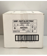 Pack of 2 Feit Electric Bulbs 3/Pack 40G25/3 120 Volt Clear Finish 40 Watt - $19.75